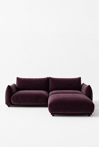 Luna 2 Seater Sofa with Ottoman