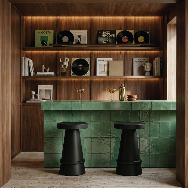 Jess Barstool – Upholstered Counter Barstool – Antarria – Dubai, UAE