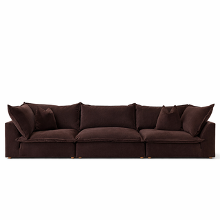 Marshmallow 3-Piece Straight Sofa