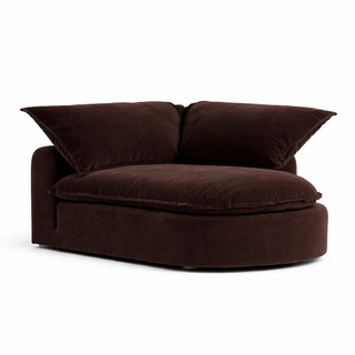 Marshmallow Round Chaise