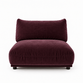 Luna Armless Sofa Chair