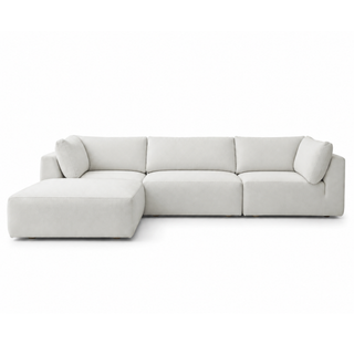 Ashley 3 Seater Sofa with Ottoman
